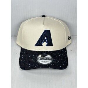 New Era Arizona Diamondbacks Speckle 9FORTY A-Frame SnapBack Adjustable Hat Cap